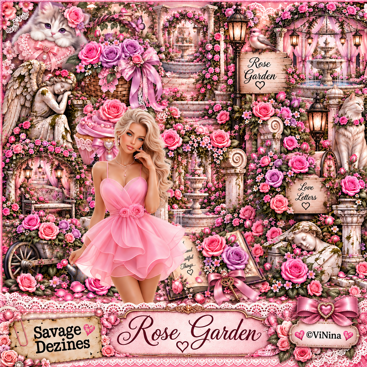 (image for) Rose Garden Kit Match - Vi Nina